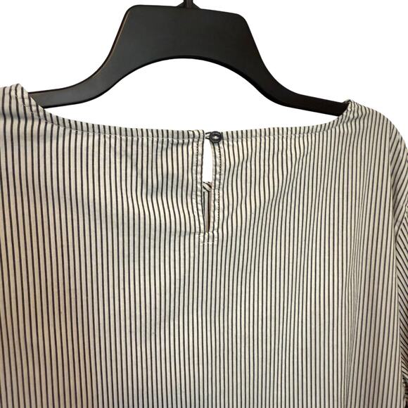 Chaps Bell Sleeve Striped Dress XXL - Picture 6 of 8